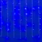 Занавес светодиодный с эффектом мерцания 3х2м Соединяемый 240 светодиодов Синий свет Провод прозрачный