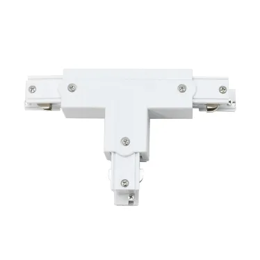 Коннектор белый левый внутр. T-образн. для 3Ф шинопровода 3P PTR CT-WH L/INT JazzWay