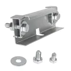                  Кронштейн для крепления светильников на горизонтальных тросах
               