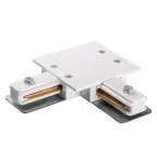 PTR/R CL-WH Коннектор белый L-обр. для встраиваемого шинопровода Jazzway