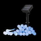                  Светильник на солнечной батарее SLR-G08-30B гирл., капли, синий | .5040946 | ФАZА
               