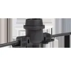 Гирлянда E27 без ламп PBL-S40/ L24+1.5 Black E27 (универс.крепл) IP65 Jazzway