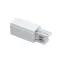 Коннектор белый правый сетевой для 3Ф шинопровода 3P PTR EC-WH Right JazzWay