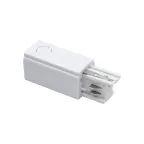 Коннектор белый правый сетевой для 3Ф шинопровода 3P PTR EC-WH Right JazzWay