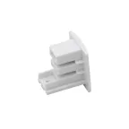 Торцевая заглушка белая для 3Ф шинопровода 3P PTR EC-WH CAP JazzWay