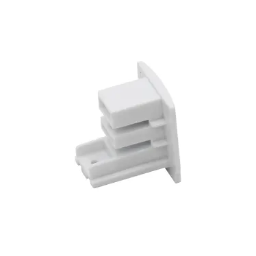 Торцевая заглушка белая для 3Ф шинопровода 3P PTR EC-WH CAP JazzWay