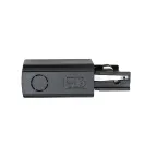 Коннектор черный левый сетевой для 3Ф шинопровода 3P PTR EC-BL Left JazzWay