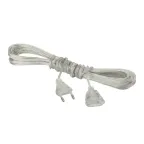                  Удлинитель для гирлянд GE-5, прозрачный, 5 м. | .5047594 | ФАZА
               