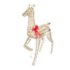                  Светодиодная фигура Олениха 155см, цвет свечения теплый белый, питание от трансформатора, IP44
               