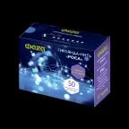 Гирлянда декоративная питание от ЭП  DC-G03-50W, 50 бел. microLED, 5.1 м., 8 реж., 3xAA, IP44 | .5047891 | ФАZА