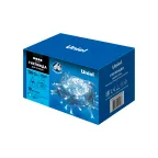                  Гирлянда светодиодная со статическим свечением 10м Соединяемая 120 светодиодов Белый свет Провод белый ULD-S1000-120/SWK WHITE IP67
               