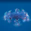 Гирлянда светодиодная Звезда 25м 200 светодиодов ULD-S0250-200/STA MULTI IP44 STARBURST Разноцветный свет Провод прозрачный