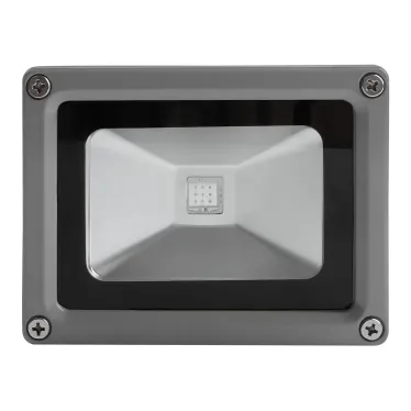 Светильник светодиодный ДО-10Вт PFL-10W/RGB-RC/GR