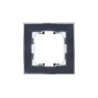 BRITE Рамка 1 пост IP44 РУ-1-БрС-44 сталь
