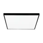                  Светильник светодиодный ДВО-40w 588*588*25 4000K опаловый Грильято IP40 3800Лм черный JazzWay
               