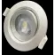 Светильник светодиодный Downlight встраиваемый поворотный PSP-R 9044 7W SILV 3000K 38° круг/поворот IP40 серебро | .5022935 | Jazzway