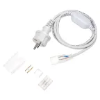                  Набор установочный для одностороннего гибкого неона 8х16мм 1,5м
               