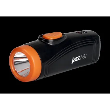 Фонарь прожекторный  Accu1-L1W-bk (черн.), Li-ion, ПРОМО | 5006737 | JAZZway