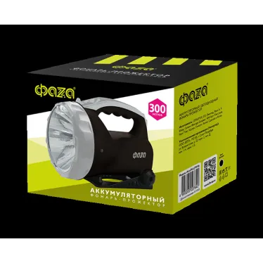 Фонарь ручной  AF6-L3W/L2W-bk (черн.) | .5044722 | ФАZА