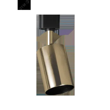 Светильник светодиодный трековый на шинопровод до 50W ДПО-50Вт золотой под лампу GU10 Jazzway