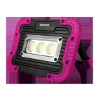                  Фонарь прожектор WL1-L6W-mg (черно-рубин.) 4АА
               