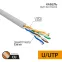 Витая пара U/UTP, CAT 5e, PVC, 4PR, 24AWG, INDOOR, SOLID, серый, 305м, серия LIGHT, РФ