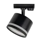                  Светильник светодиодный трековый на шинопровод ДПО GX53 PTR 31 GX53 BL 230V IP2 без лампы черный корпус
               