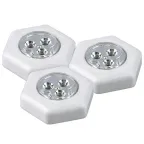                  Светильник светодиодный с ручным вкл., пушлайт TF3-3хL3-H-wh (в упак 3шт бел.) | .5041714 | ФАZА
               