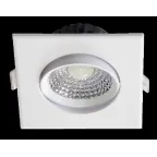                  Светильник точечный встраиваемый светодиодный PSP-S 8845 5w 4000K 60° квадр/поворот White IP40 wa | 5005631 | Jazzway
               