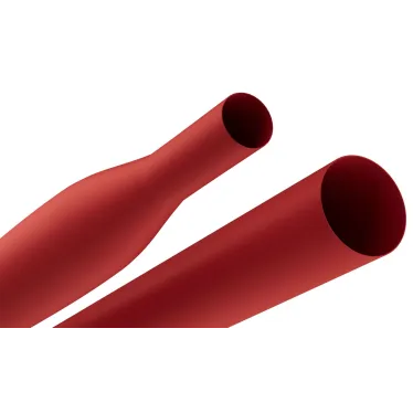 Трубка термоусадочная ТТУ нг-LS 50/25 красная в отрезках по 1м NO-224-514