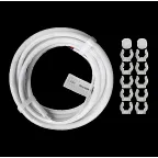 Торцевая заглушка для светодиодный ленты PFN-03 SAUNA 24V /компл.2шт/ Jazzway