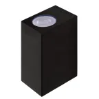                  Светильник фасадный ДБУ GU10 без ламп корпус поликарбонат черный квадрат двухсторонний IP65 Jazzway
               