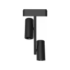                  Светильник трековый светодиодный низковольтный ДПО16 2320B 2X10W 4000K 36° черныйIP20 Jazzway
               