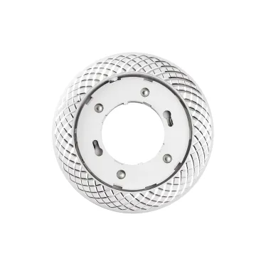 Светильник светодиодный ДВО-15W встраиваемый под лампу GX53 декоративный AL34 белый без лампы Jazzway