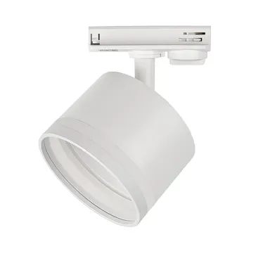 Светильник светодиодный трековый на шинопровод ДПО GX53PTR 31 GX53 WH 230V IP20 без лампы белый корпус