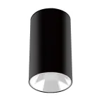                  Светильник светодиодный ДПО GU10 без лампы круглый черный корпус белый рефлектор Jazzway
               