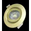 Светильник светодиодный встраиваемый точечный ДВО/ДВБ PSP-R 9044 GOLD 7Вт 4000К IP40 | 5014954 | Jazzway