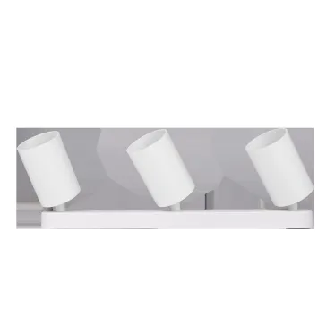 Светильник светодиодный ДПО 3xGU10 без ламп круглый белый корпус Jazzway