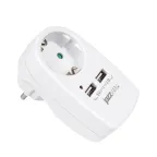                  Адаптер JAZZway AD-1GU USB с заземлением
               