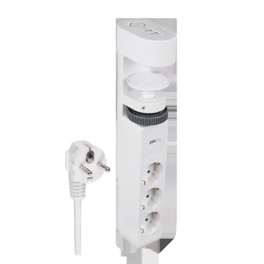 Удлинитель ETD-03U-150-wh (3 x 1,5) с заземлением и выключателем