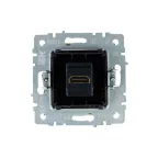 BRITE Розетка HDMI РHDMI-0-БрЖ жемчуг