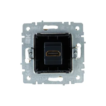 BRITE Розетка HDMI РHDMI-0-БрЖ жемчуг