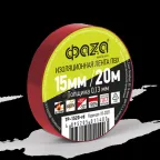                  Изолента ПВХ ФАZА 15мм * 20м красная, ФАZА
               