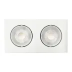                  Светильник светодиодный ДВО-412 2x8W 4000K 55° белый карданный IP40  JazzWay
               