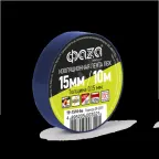                  Изолента ПВХ ФАZА 15мм * 10м синяя, ФАZА
               