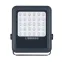 Прожектор светодиодный LED ДО-100Вт 6500К серый 1600 Лм IP65 с солнечной панелью  JazzWay