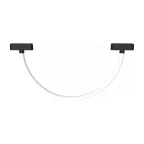                  Светильник трековый светодиодный низковольтный ДПО16 4036-2m 36W 4000K 360° черный IP20 Jazzway
               