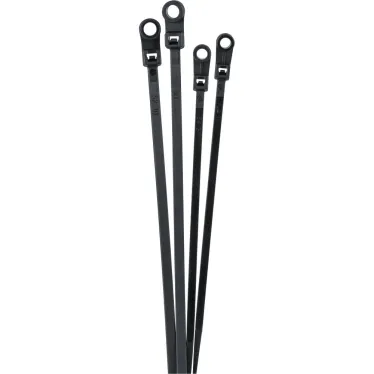 Стяжка кабельная (Хомут) под винт 3,6x100-100BL PA6.6 черная (100 шт/уп) Jazzway