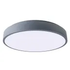 Светильник светодиодный потолочный SCANDIC ДБО-24W 4000К 2000Лм серый IP20 Jazzway