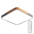                  Светильник светодиодный потолочный SCANDIC ДБО-72W 3000-6500К 5760Лм серый IP20
               